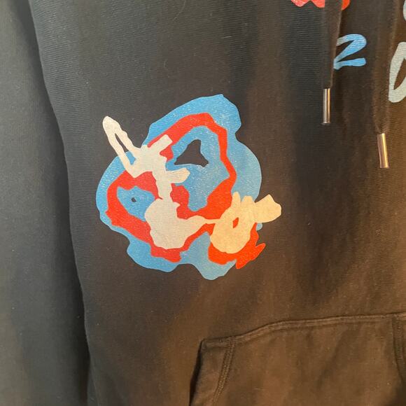 Rolling Loud Shady Spores Hoodie LA 2021 SZ Small Heavy Duty Black Streetwear - Picture 8 of 16